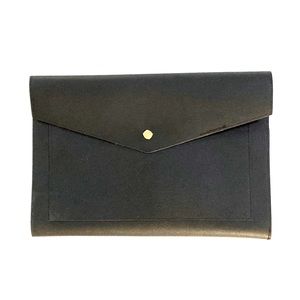Glass Ladder & co. Black vegan leather portfolio